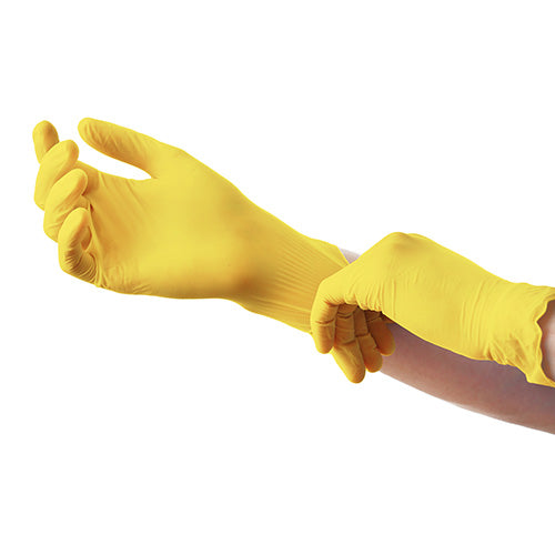 "Medi-Inn® Classic" Handschuhe, Nitril puderfrei gelb "Nitril Yellow" Größe S