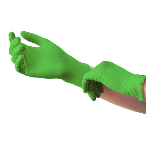 "Medi-Inn® Classic" Handschuhe, Nitril puderfrei apfelgrün "Nitril Apple Green" Größe S