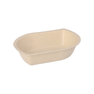 Snacktrays Zuckerrohr 3,1 cm x 9,7 cm x 13,2 cm natur