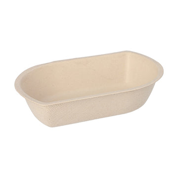 Snacktrays Zuckerrohr 3,6 cm x 11,1 cm x 16,8 cm natur