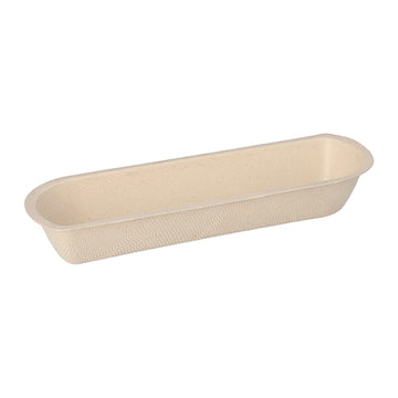 Snacktrays Zuckerrohr 3,3 cm x 7,1 cm x 21 cm natur