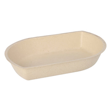 Snacktrays Zuckerrohr 3,6 cm x 14,4 cm x 21 cm natur