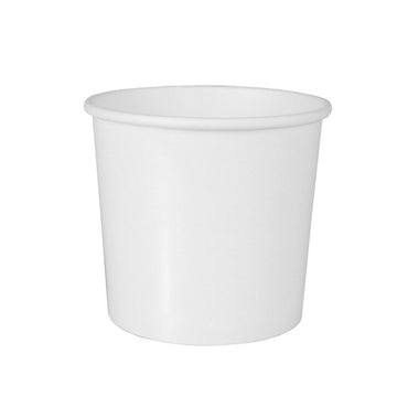 Suppenbecher, Pappe "To Go" rund 470 ml Ø 9,9 cm · 9,9 cm weiss